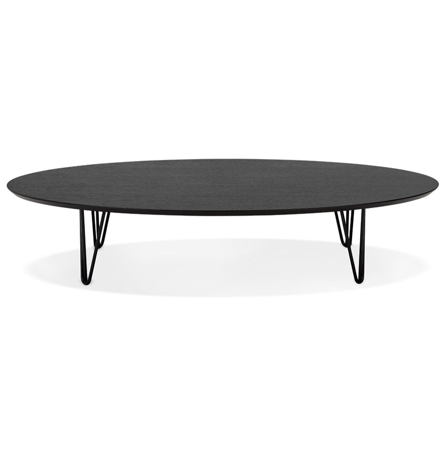 Maysun - Salontafel - SABINA - Zwart - Zwart 80x160x33cm