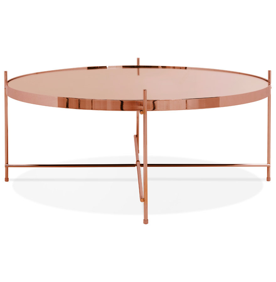 Maysun - Salontafel - ELIZE BIG - Koper &Oslash;83x35cm