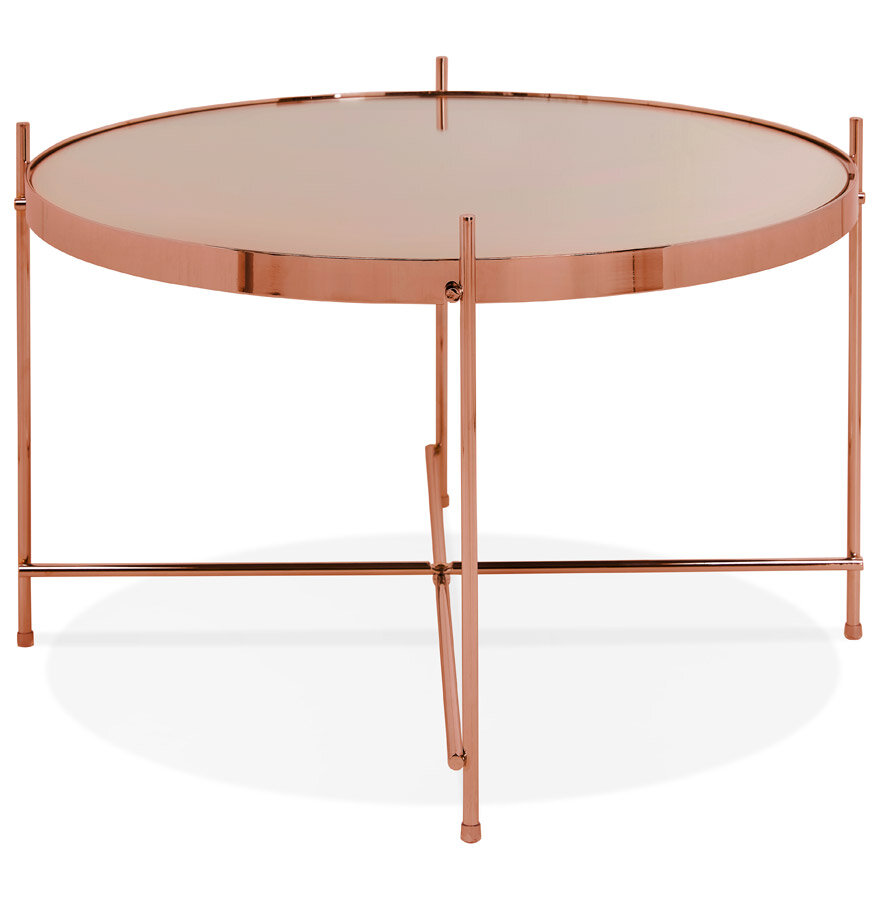 Maysun - Bijzettafel - ELIZE MEDIUM - Koper &Oslash;63x40cm