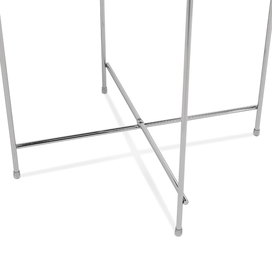 Maysun - Bijzettafel - ELIZE MINI - Chroom &Oslash;42,7x45cm