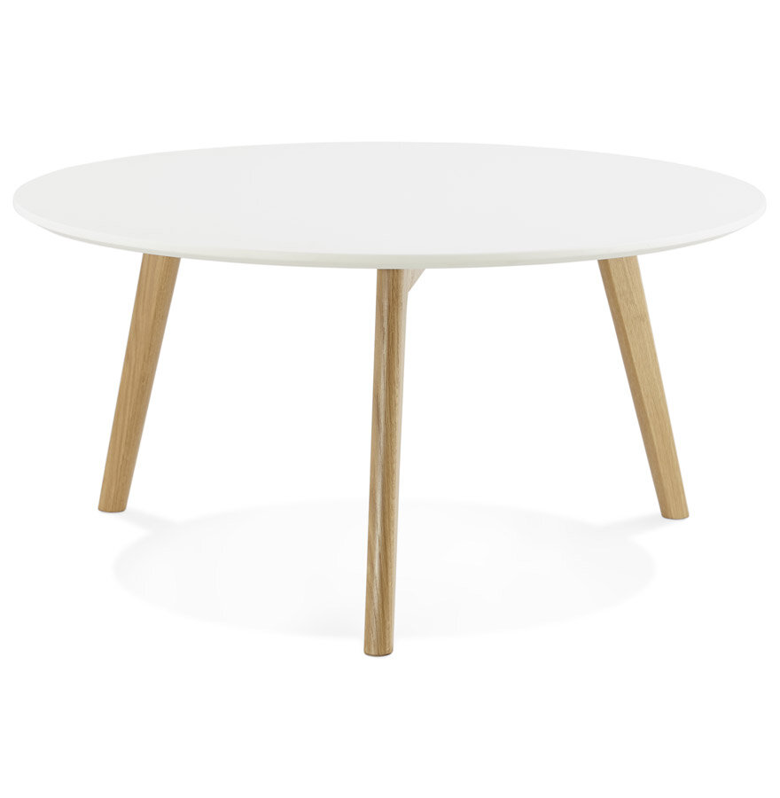 Maysun - Salontafel - KIRSTEN - Wit &Oslash;90x45cm