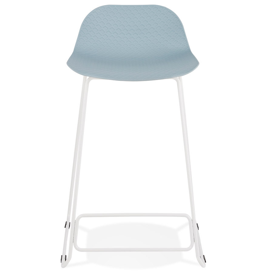 Maysun - Design Barkruk - SHEILA MINI Blauw - Wit
