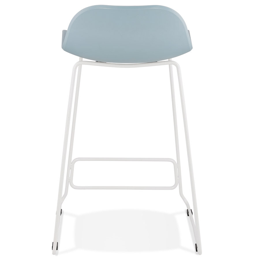 Maysun - Design Barkruk - SHEILA MINI Blauw - Wit