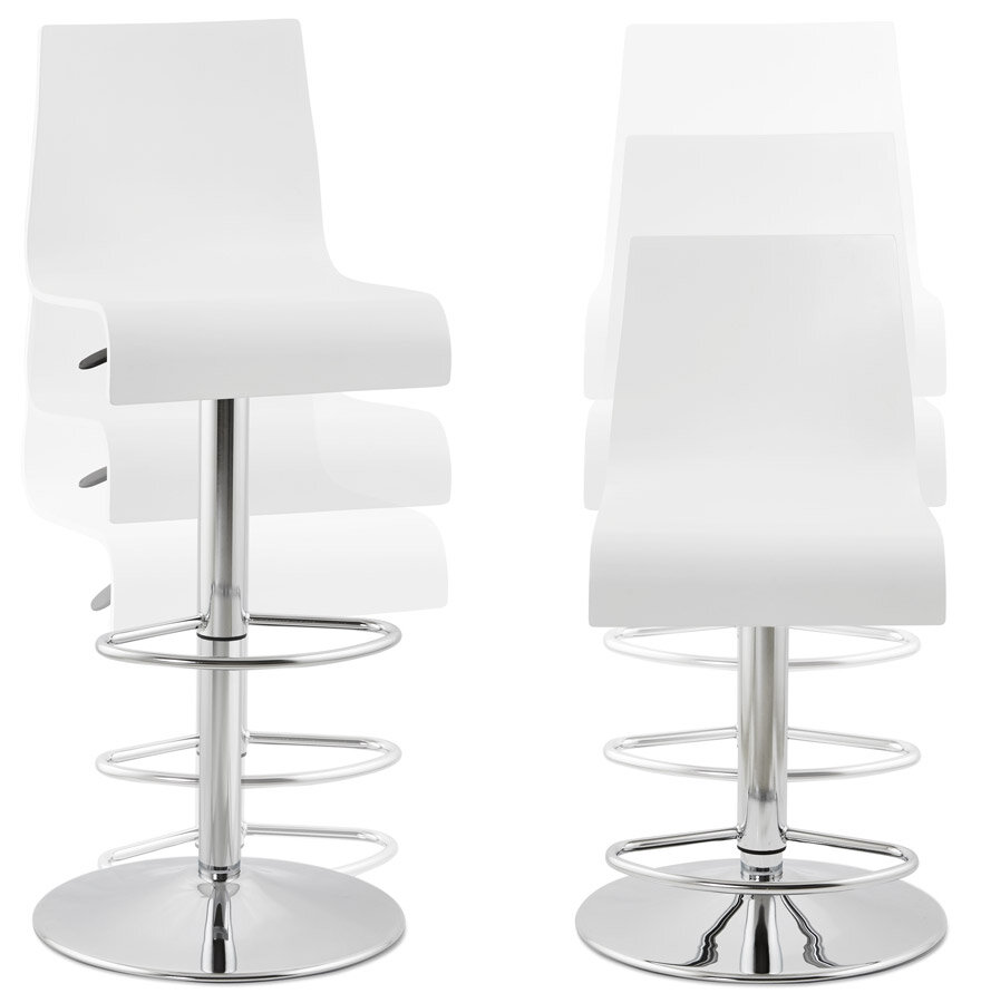 Maysun - Design Barkruk - SAMANTHA Wit