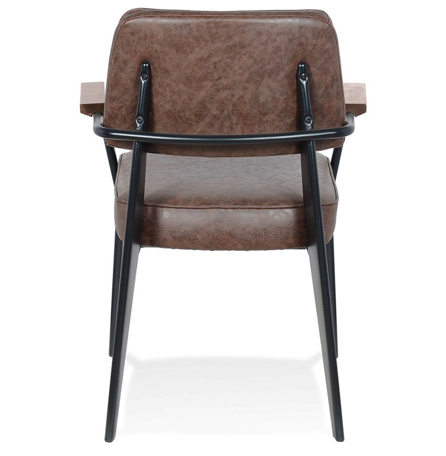 Maysun - Design Stoel - JODY Bruin - Zwart