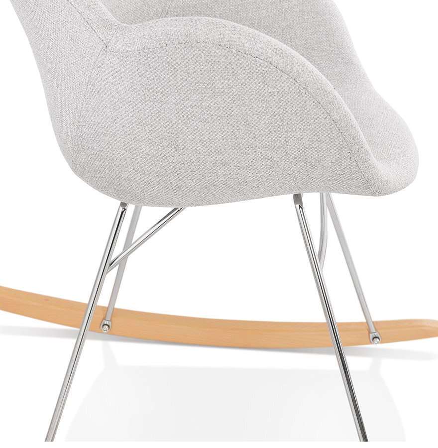 Maysun - Design Schommelstoel - THALIA Lichtgrijs