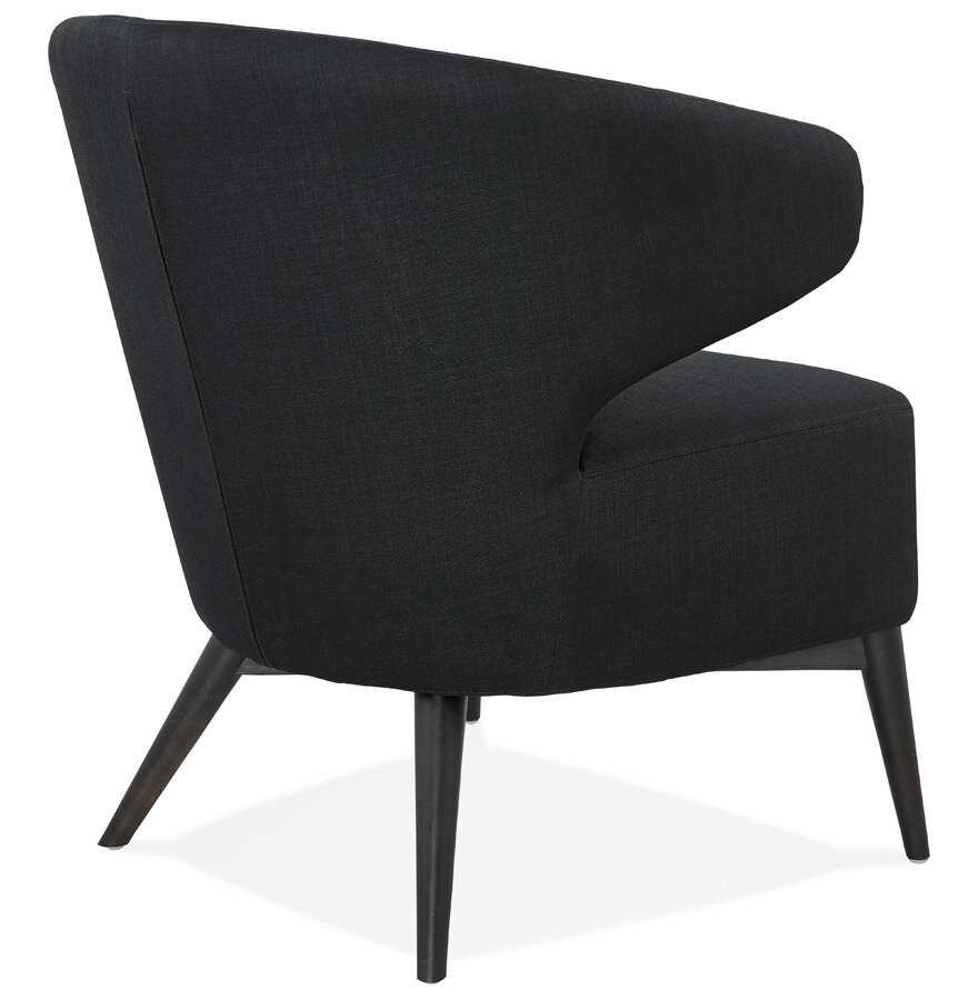 Maysun - Design Fauteuil- MILLY Zwart - Zwart