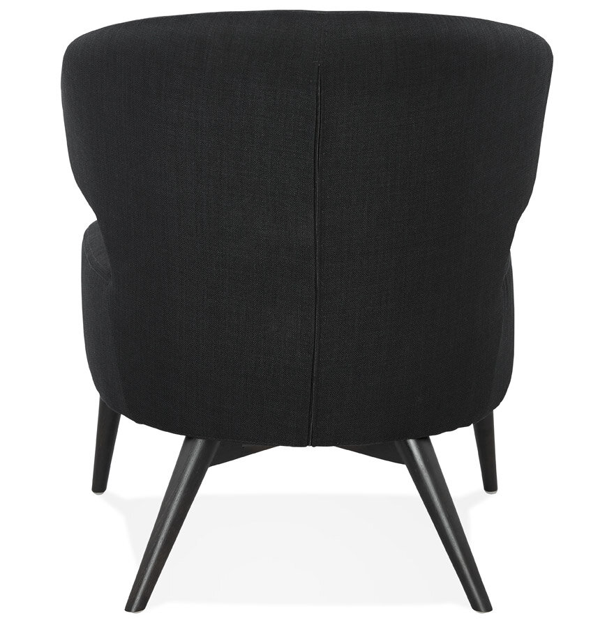 Maysun - Design Fauteuil- MILLY Zwart - Zwart