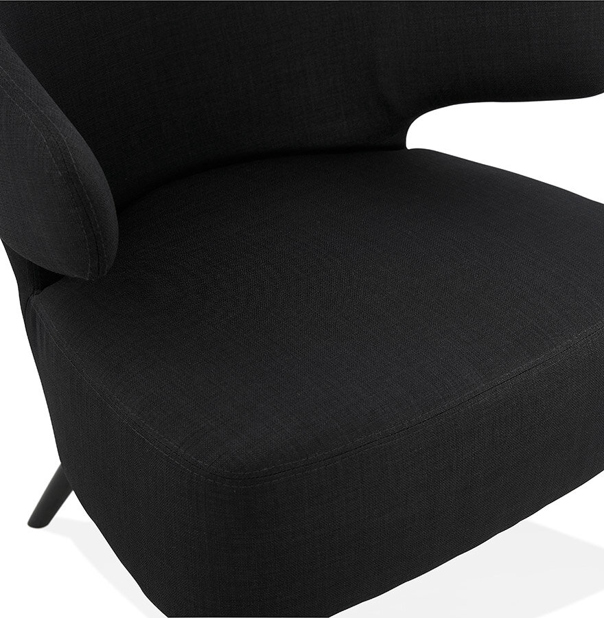 Maysun - Design Fauteuil- MILLY Zwart - Zwart