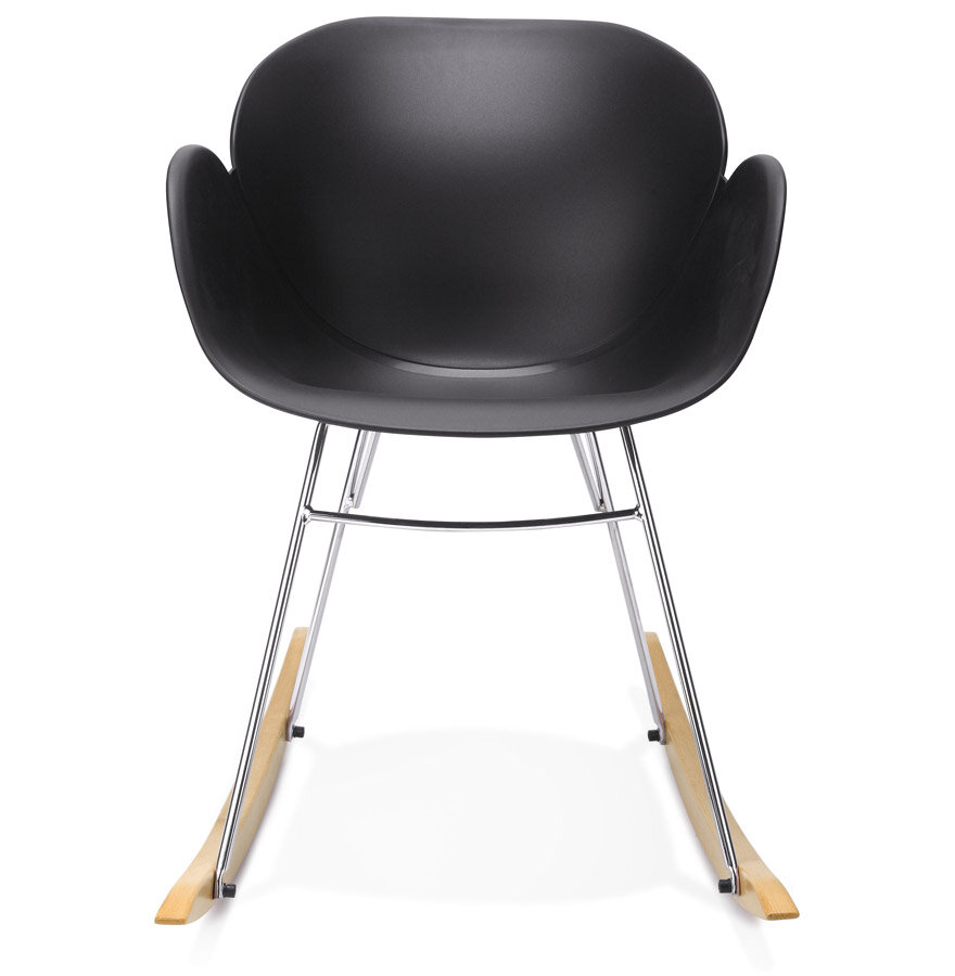 Maysun - Design Schommelstoel - KIMBER Zwart