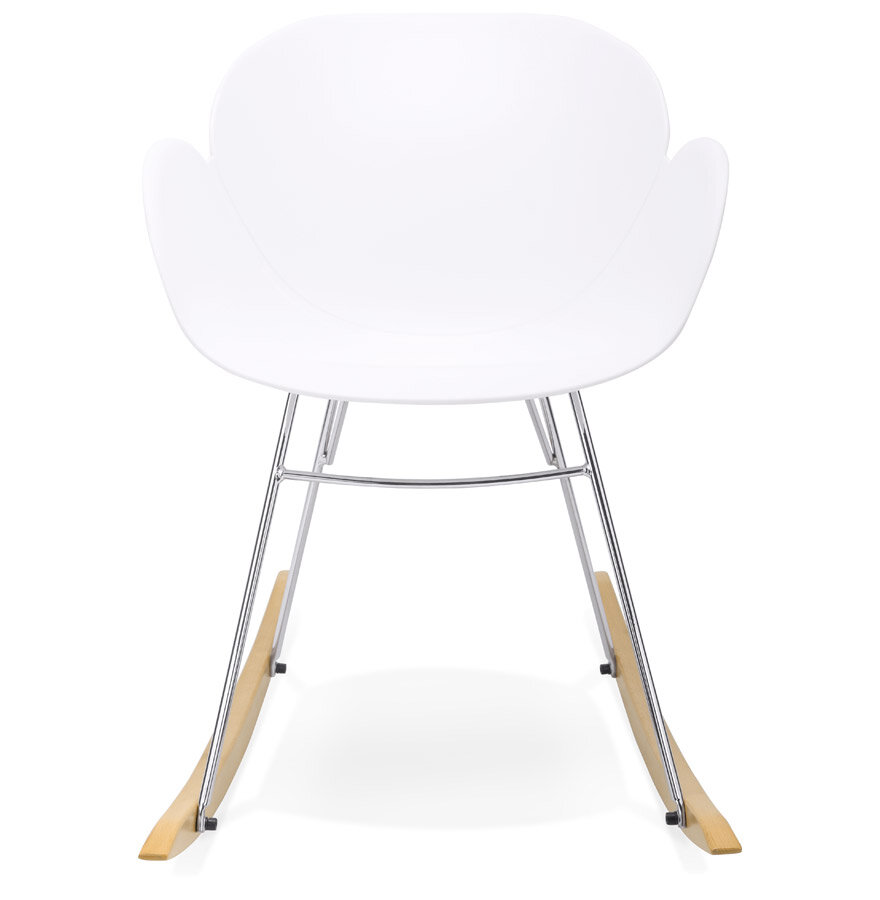 Maysun - Design Schommelstoel - KIMBER Wit