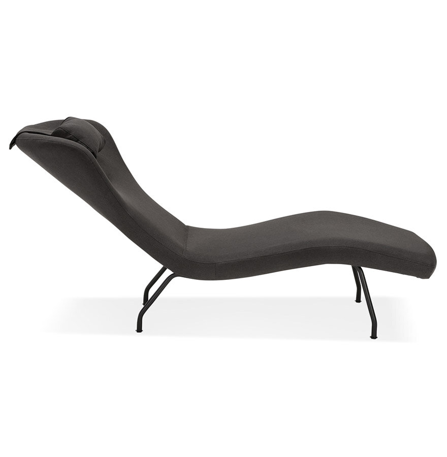 Maysun - Design Chaise Longue - FARAH Donkergrijs