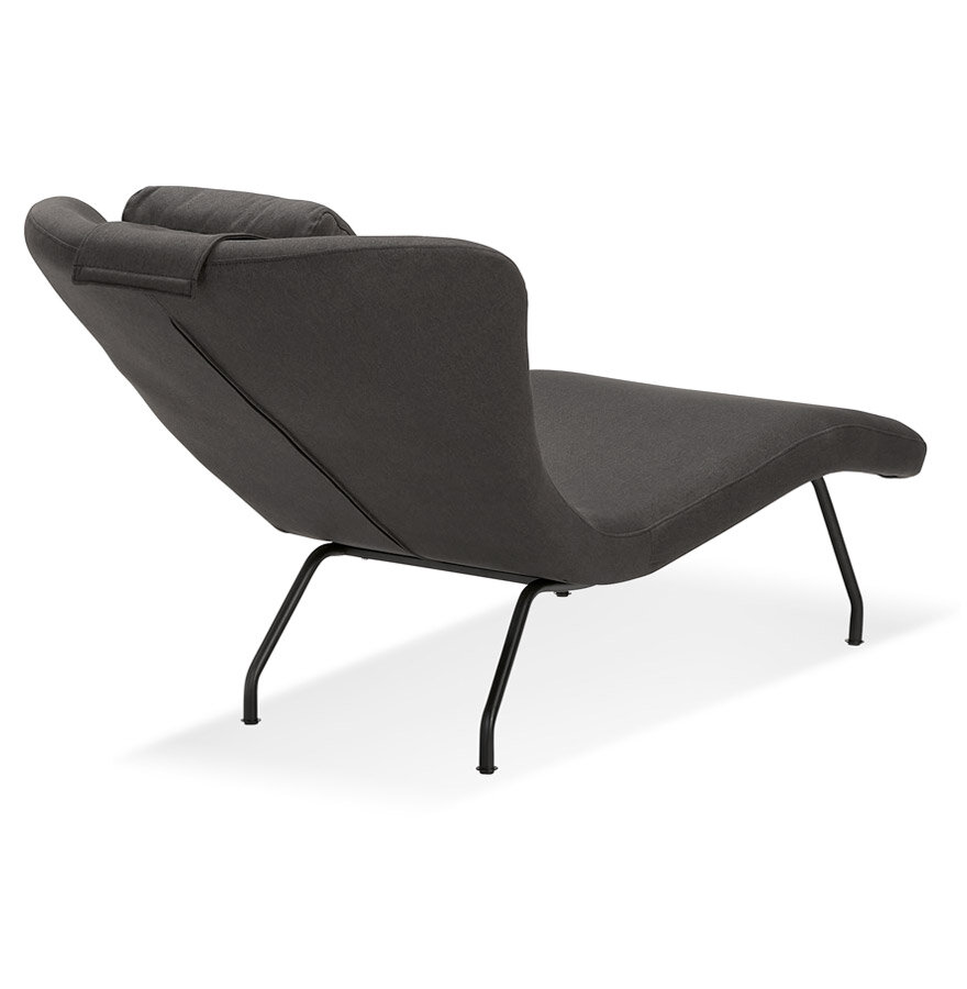 Maysun - Design Chaise Longue - FARAH Donkergrijs