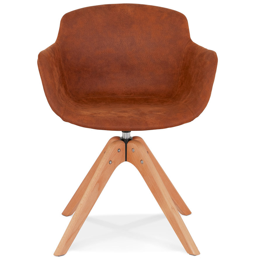 Maysun - Design Stoel - CHAYRA Bruin - Naturel