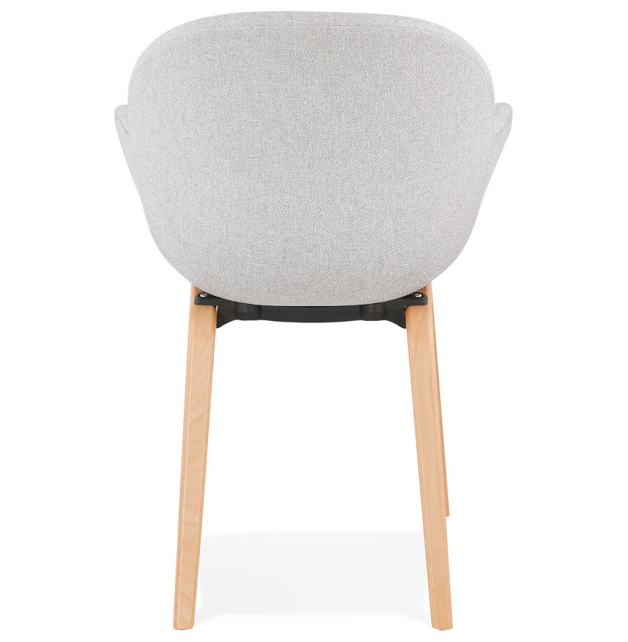 Maysun - Design Stoel - ELENA Lichtgrijs - Naturel