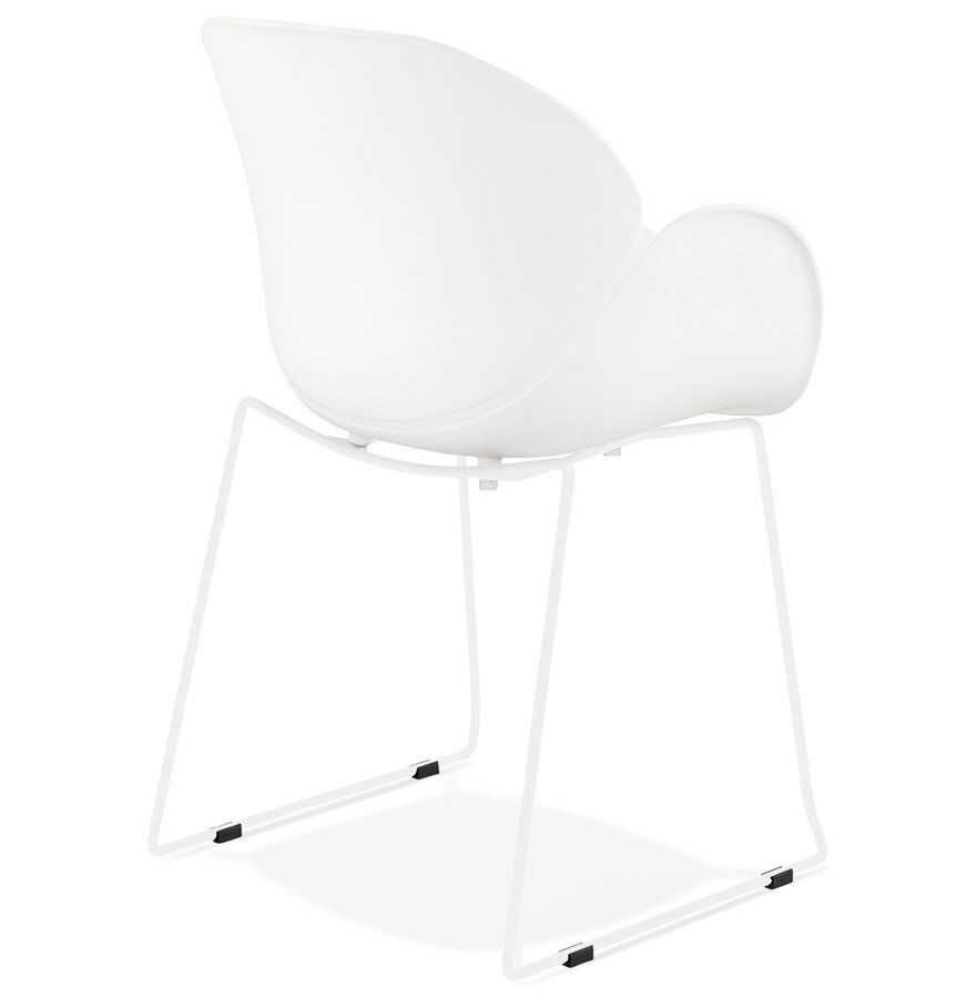 Maysun - Design Stoel - ROWIN Wit - Wit