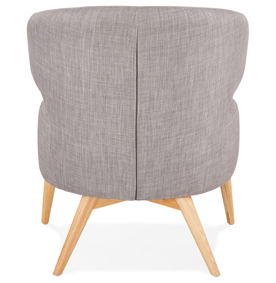 Maysun - Design Fauteuil - MILLY Grijs - Naturel