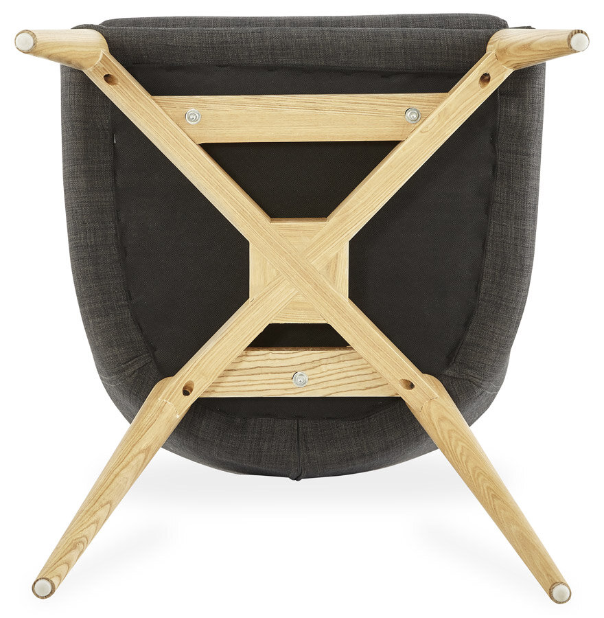 Maysun - Design Fauteuil - GENEVA Donkergrijs