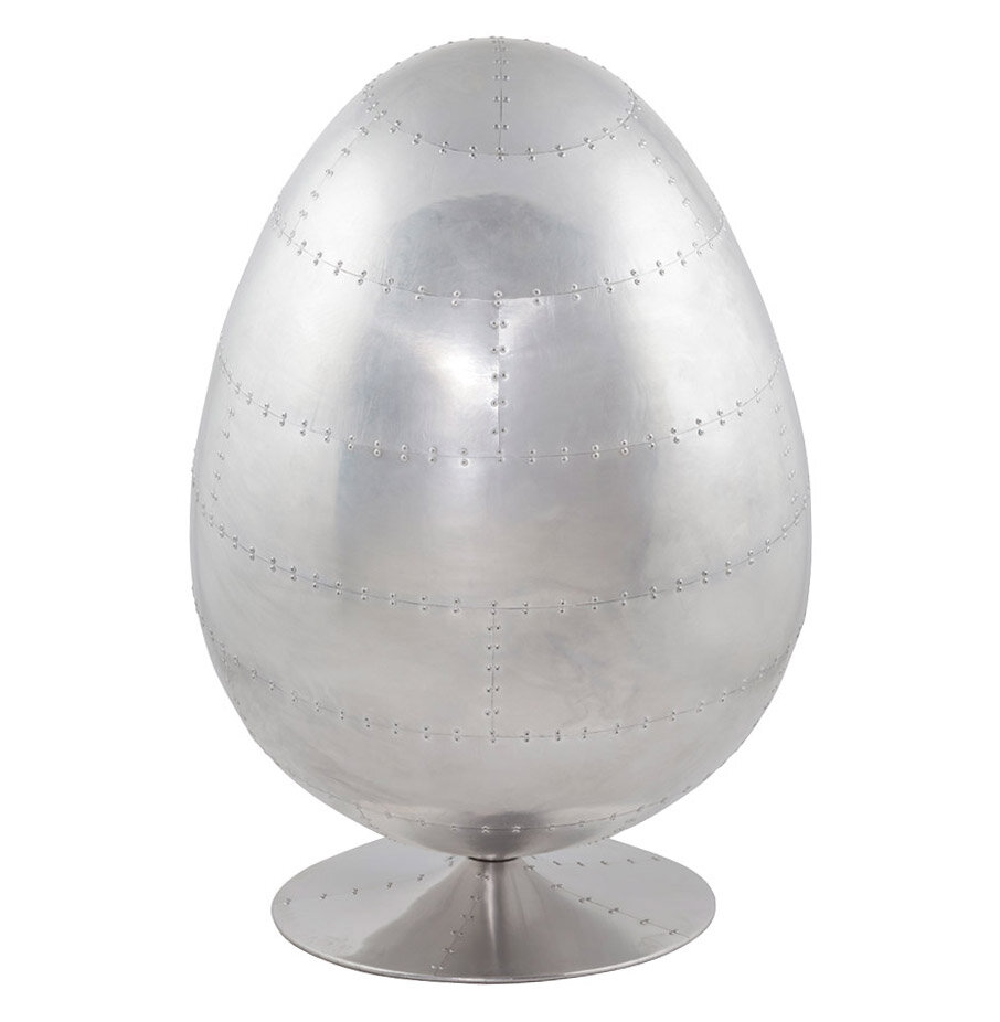 Maysun - Design Fauteuil - UFO ALU Aluminium - BruinMaysun - Design Fauteuil - UFO ALU Aluminium - Bruin