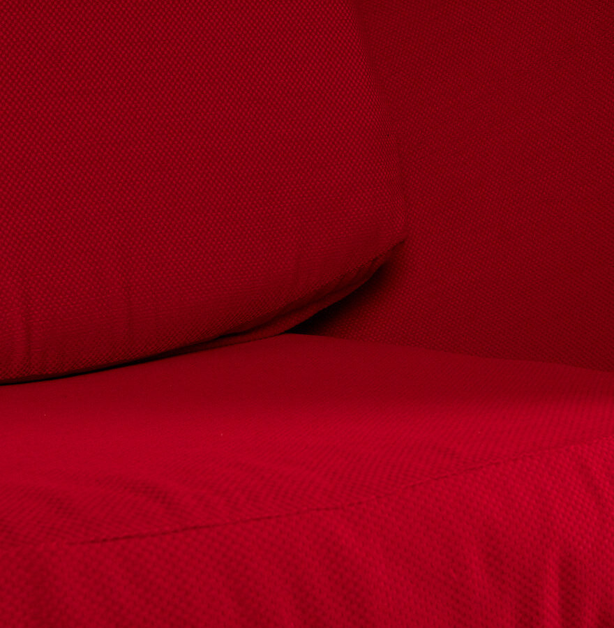 Maysun - Design Fauteuil - UFO Zwart - Rood