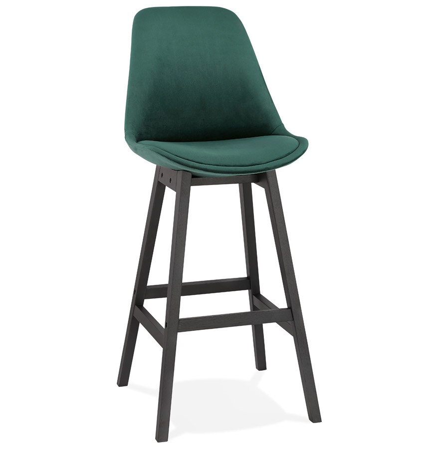 Maysun - Design Barkruk - BABETTE Groen - Zwart