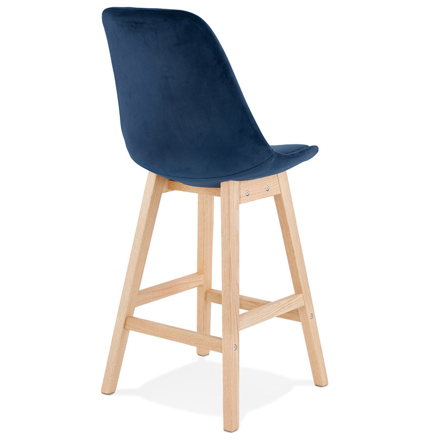 Maysun - Design Barkruk - BABETTE MINI Blauw - Naturel