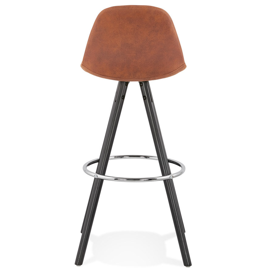 Maysun - Design Barkruk - AVERY Bruin - Zwart