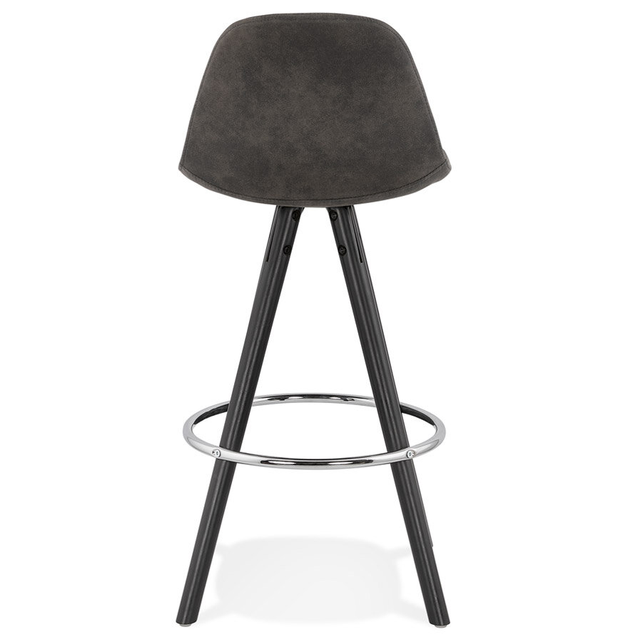 Maysun - Design Barkruk - AVERY MINI 65 Donker Grijs - Zwart