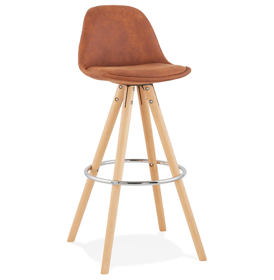 Maysun - Design Barkruk - AVERY Bruin - Naturel