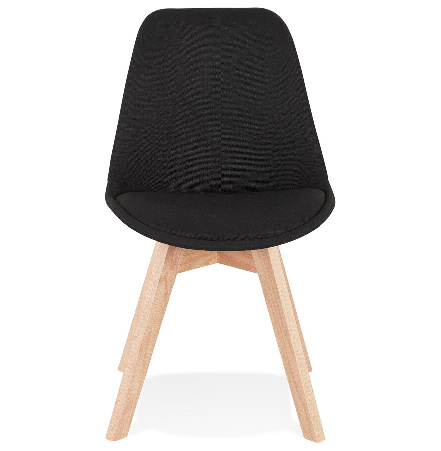 Maysun - Eetkamerstoel - COMFORT Zwart - Naturel