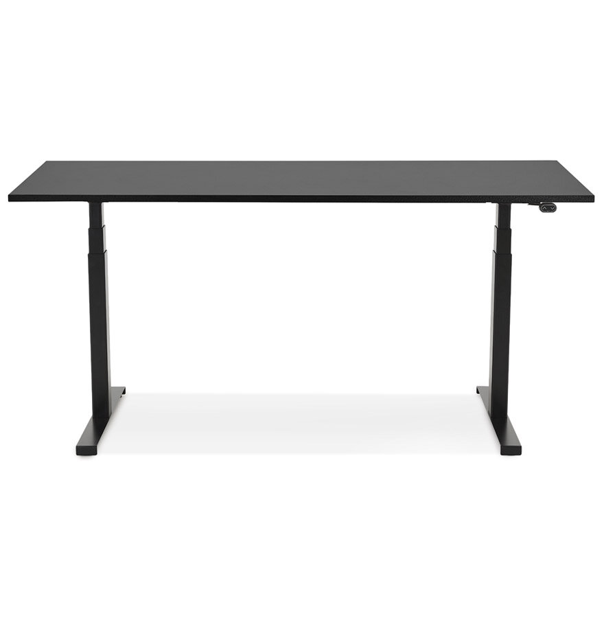Maysun - Elektrisch Zit-Sta Bureau - DUNCAN Zwart - Zwart 140x70cm