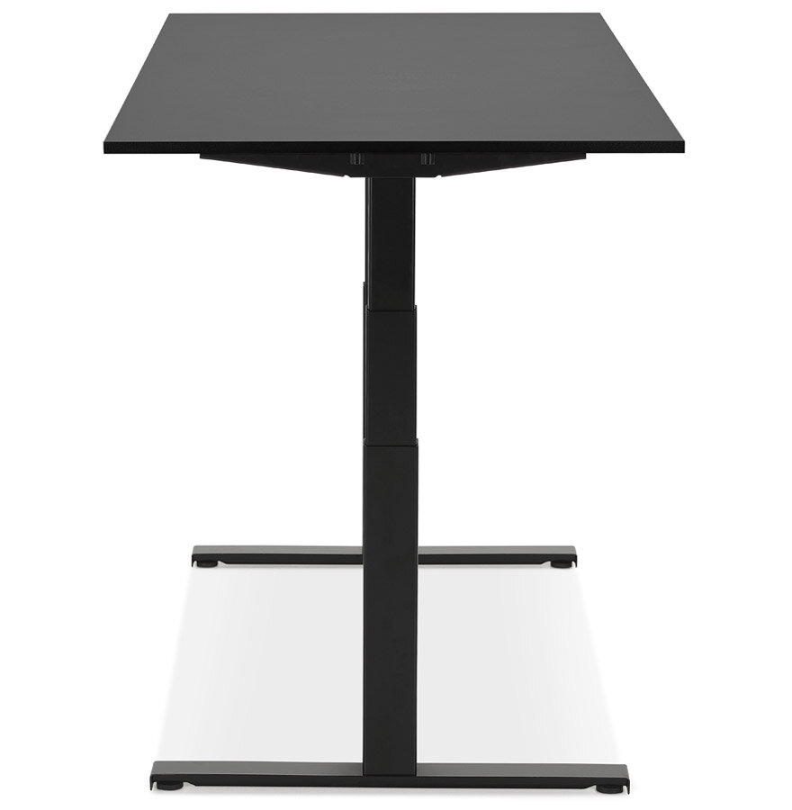 Maysun - Elektrisch Zit-Sta Bureau - DUNCAN Zwart - Zwart 140x70cm