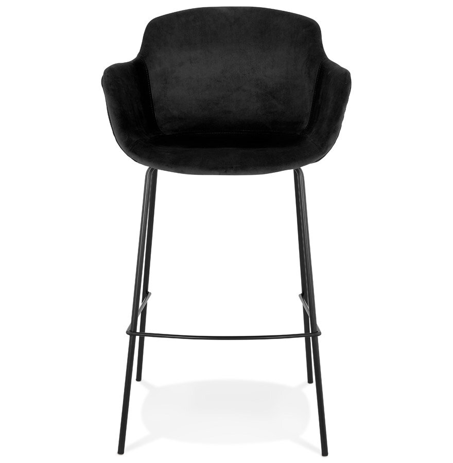 Maysun - Design Barkruk - FIONA Zwart - Zwart
