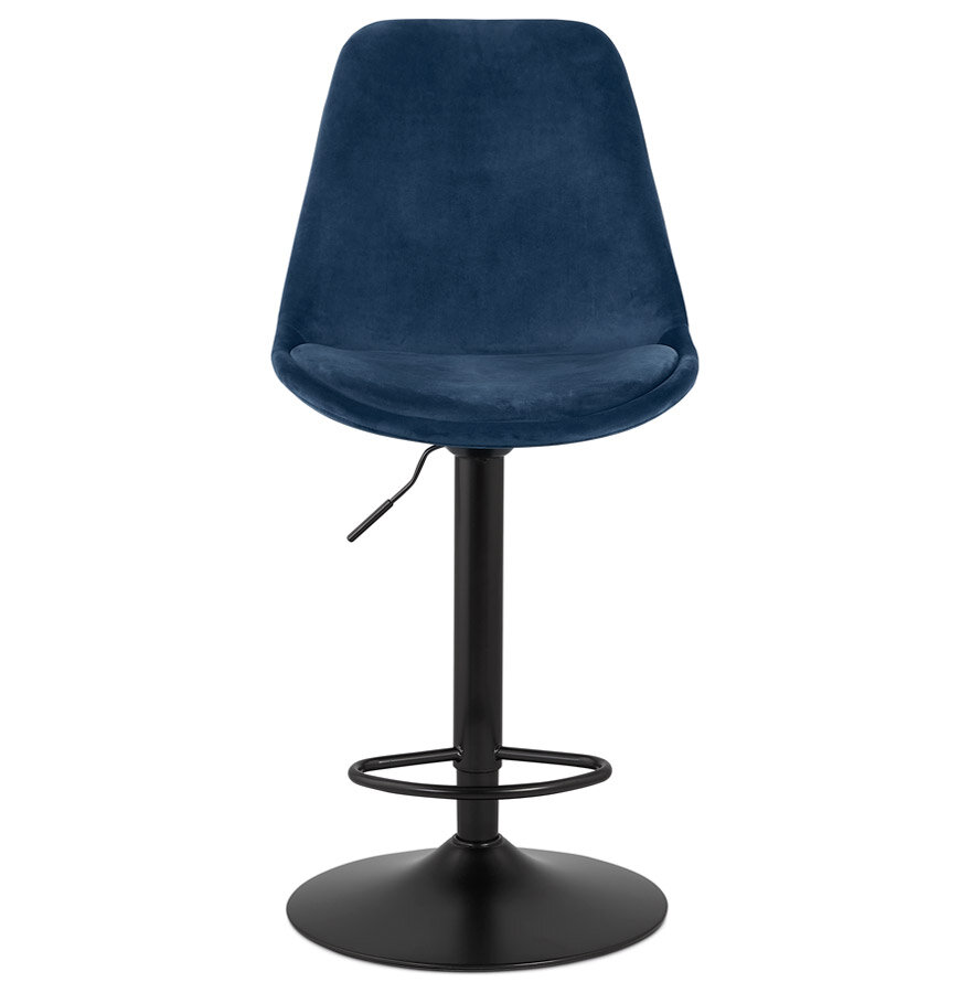 Maysun - Design Barkruk - ASTRID Blauw - Zwart