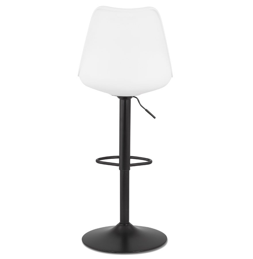 Maysun - Design Barkruk - BIBI Wit - Zwart