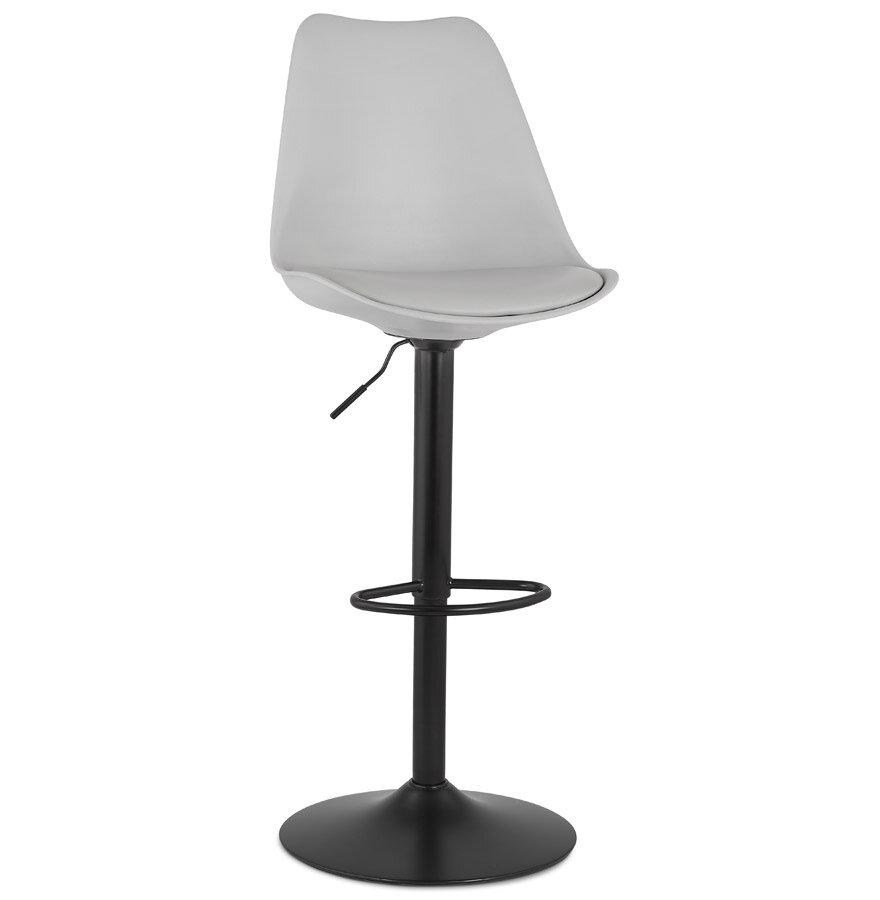 Maysun - Design Barkruk - BIBI Grijs - Zwart