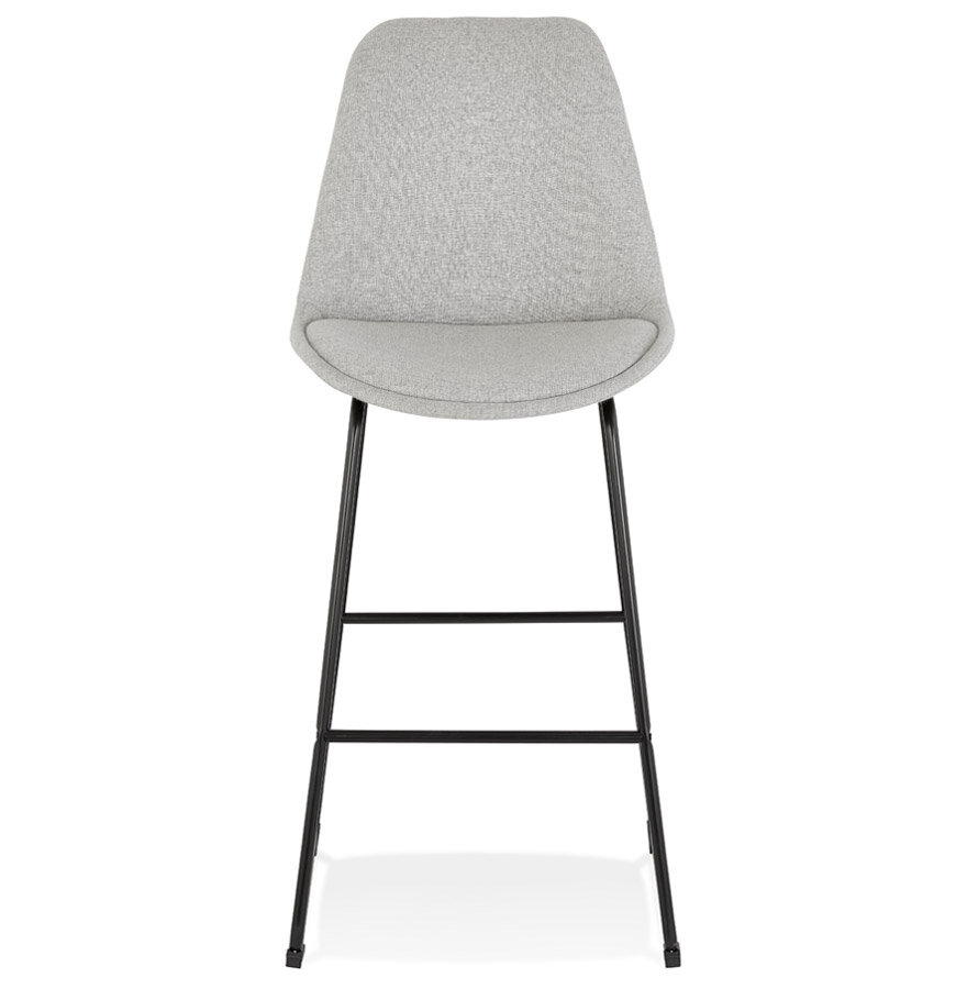 Maysun - Design Barkruk - BRYNN Grijs - Zwart