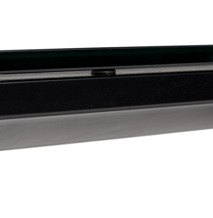 Maysun - Design Directiebureau - LUX - Zwart Glas 200X100cm