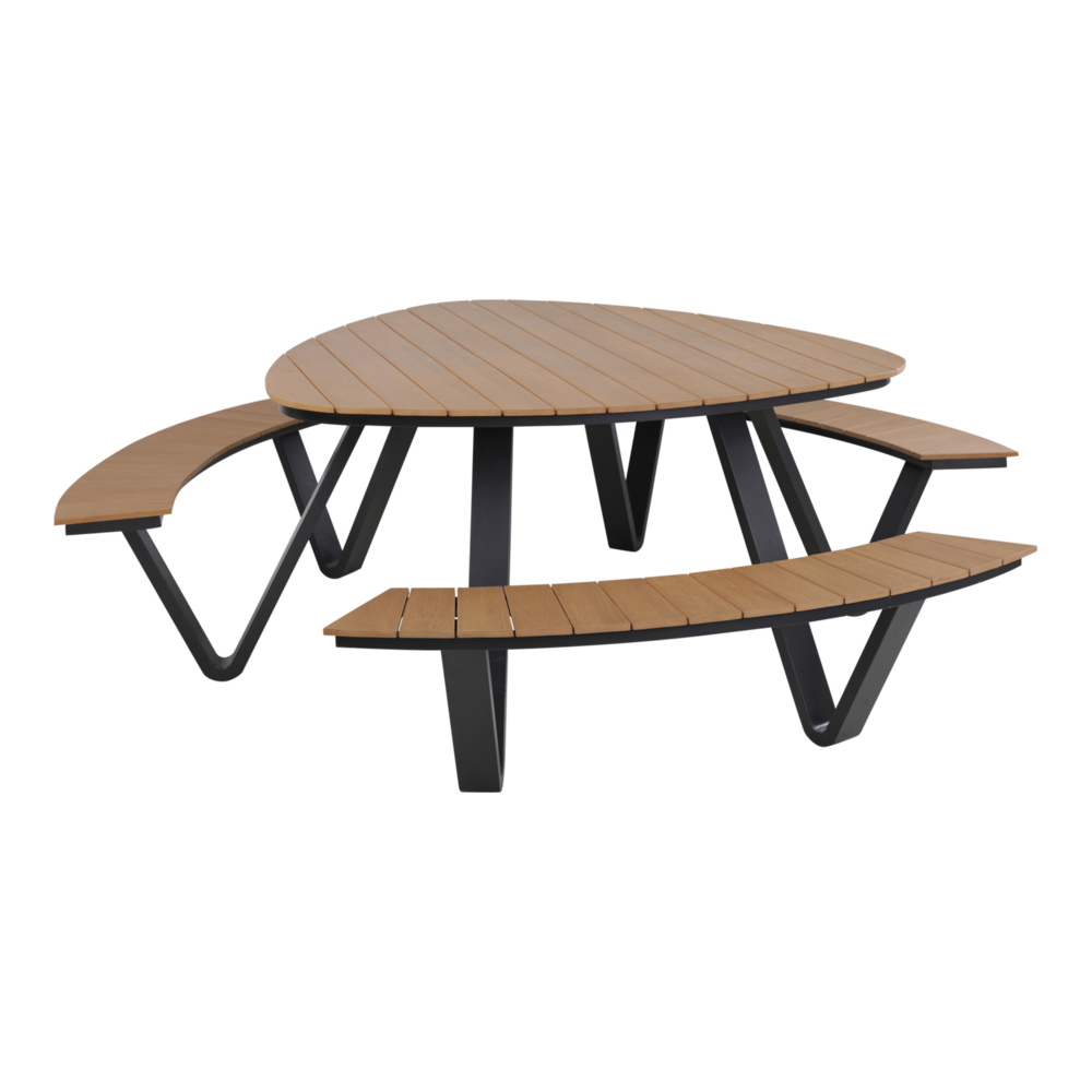 Outdoor Living - Picknickset Arezzo driehoek