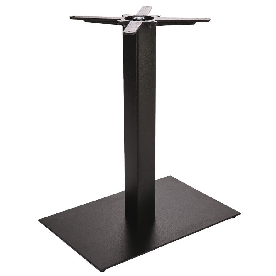 Maysun Gastro - 50 Stuks Tafelonderstel PRATO 19 - H73 - 60X40 - Zwart