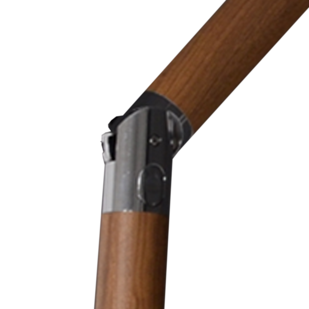 Outdoor Living - Parasol Libra houtlook grijs &Oslash;3mtr