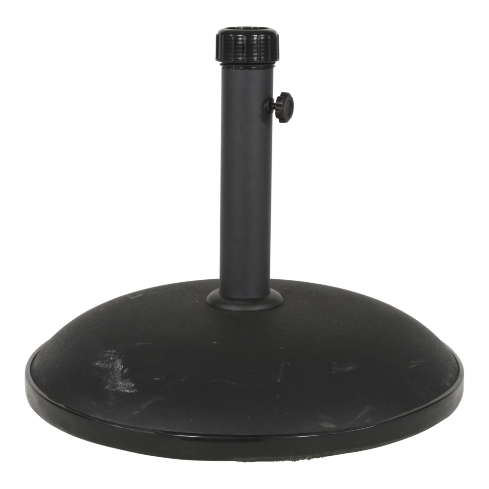 Outdoor Living - Parasolvoet rond beton 30kg zwart