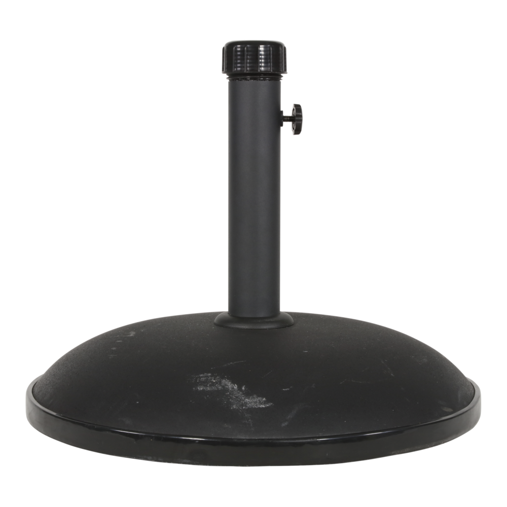 Outdoor Living - Parasolvoet rond beton 30kg zwart