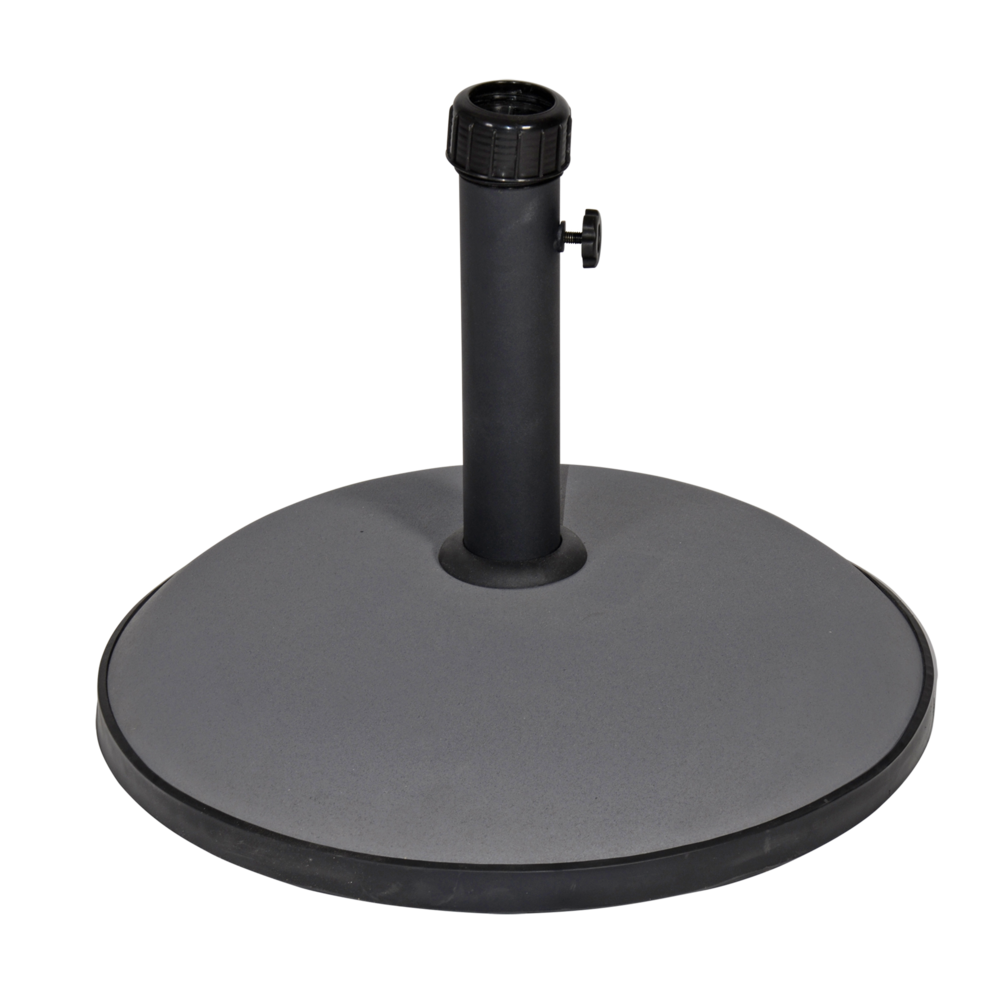 Outdoor Living - Parasolvoet rond beton 30kg grijs