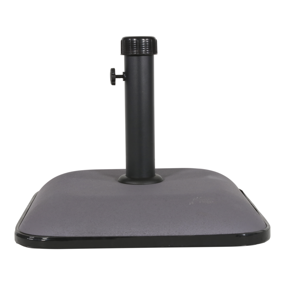 Outdoor Living - Parasolvoet vierkant beton 25kg grijs