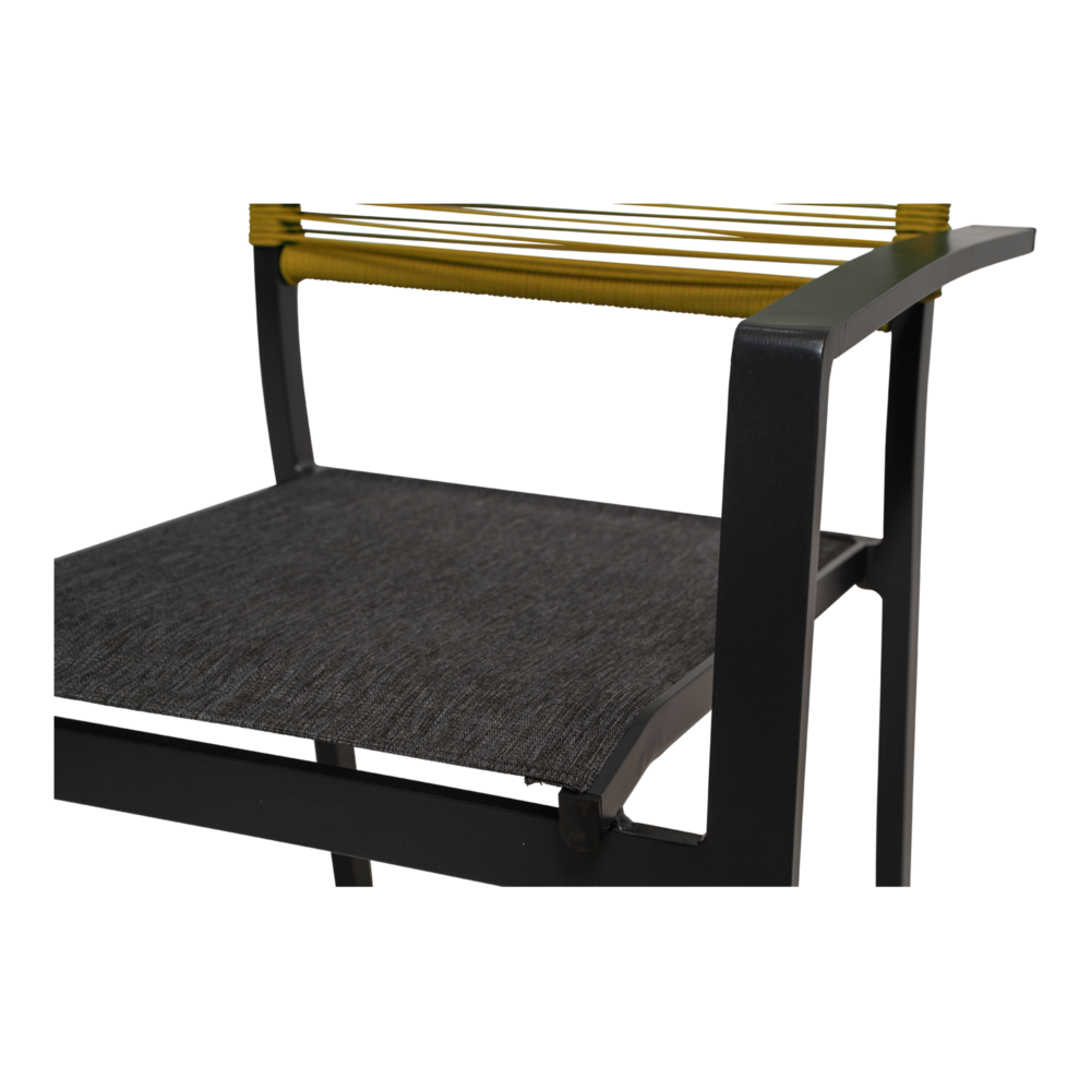 Outdoor Living - Stapelstoel Vito Rope geel