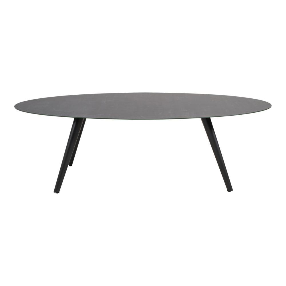 Outdoor Living - Tafel Mojito Ceramic Negro ovaal 240x110cm