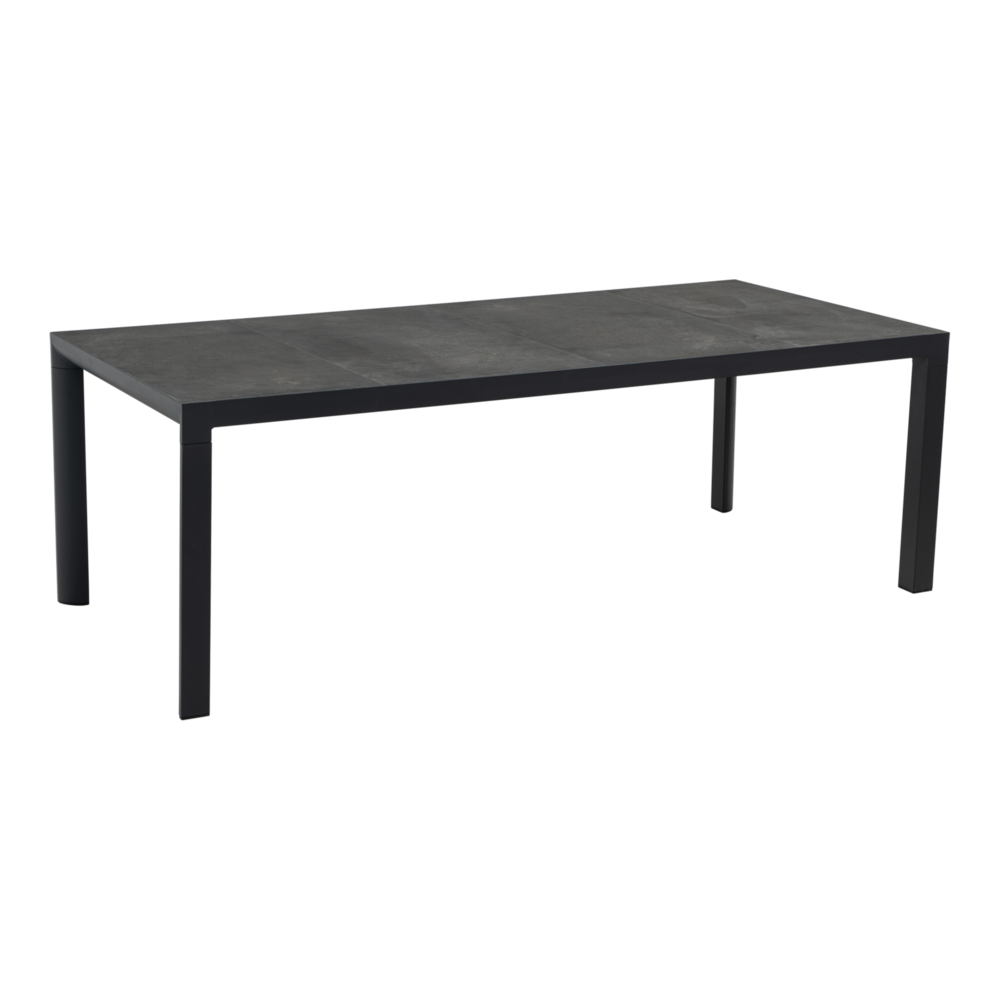 Outdoor Living - Tafel Murcia Negro 220x100cm