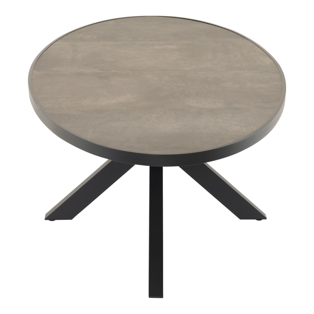 Outdoor Living - Tafel Murcia Negro ovaal 242x117cm
