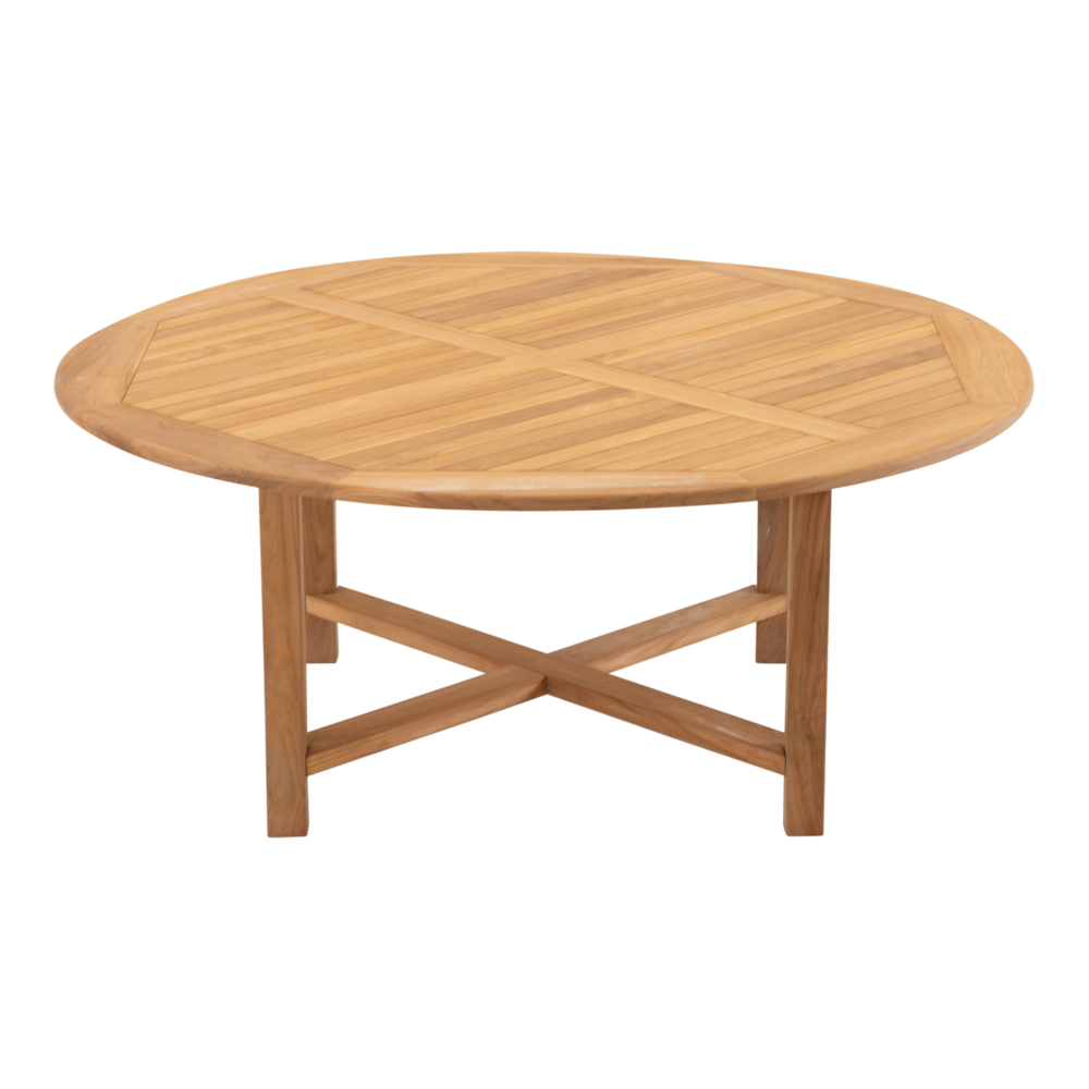 Outdoor Living - Tafel teak &oslash;180x75cm
